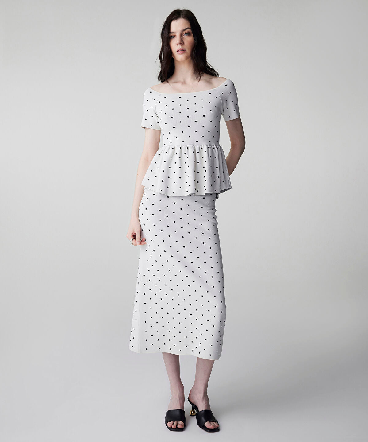 Polka-Dot Skirt