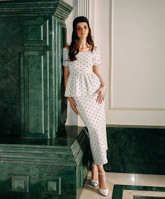 Polka-Dot Skirt