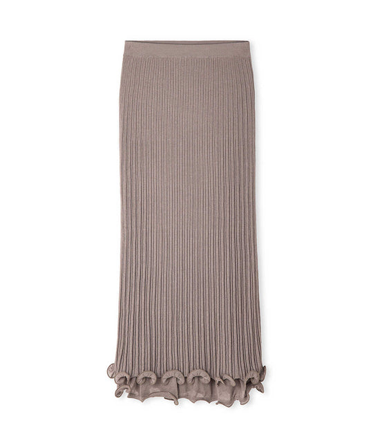Layered Knit Skirt