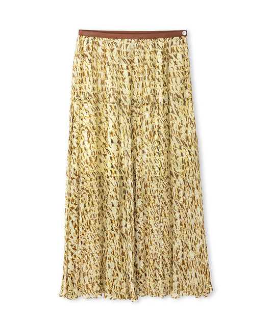 Printed Viscose Skirt