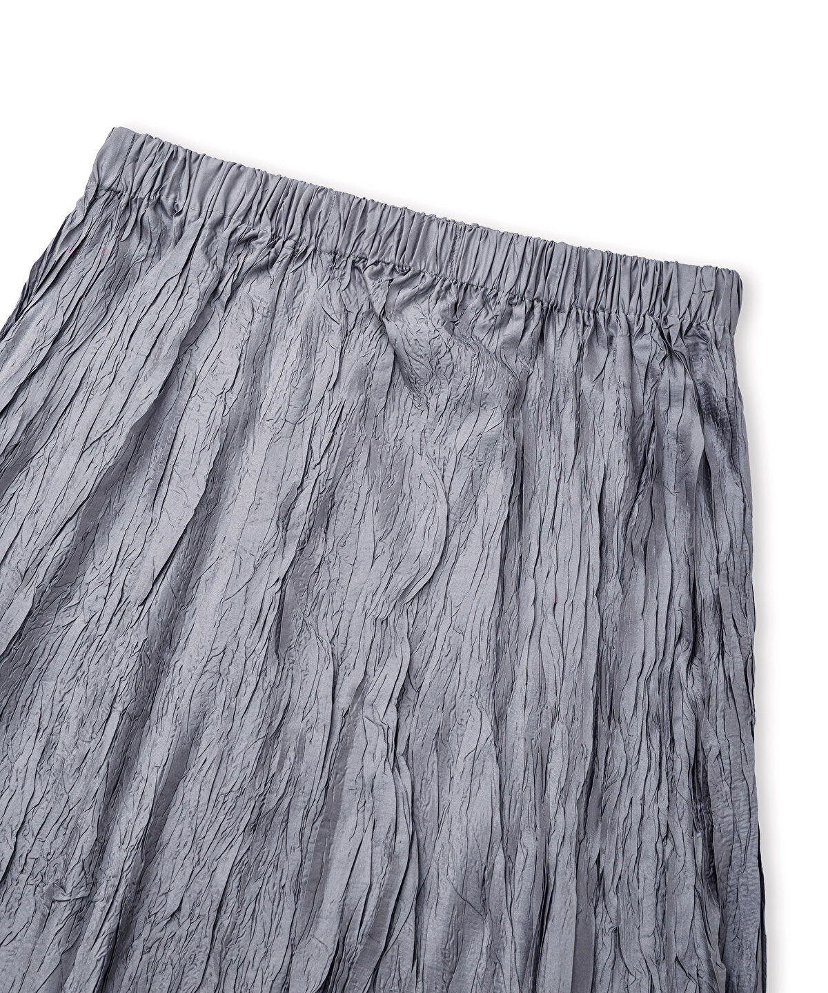 Zoomed Metallic-Effect Skirt