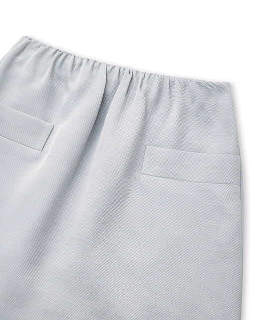 Elastic Waist Mini Skirt