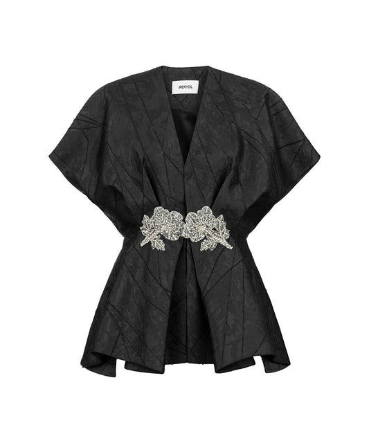 Embellished Jacquard Jacket