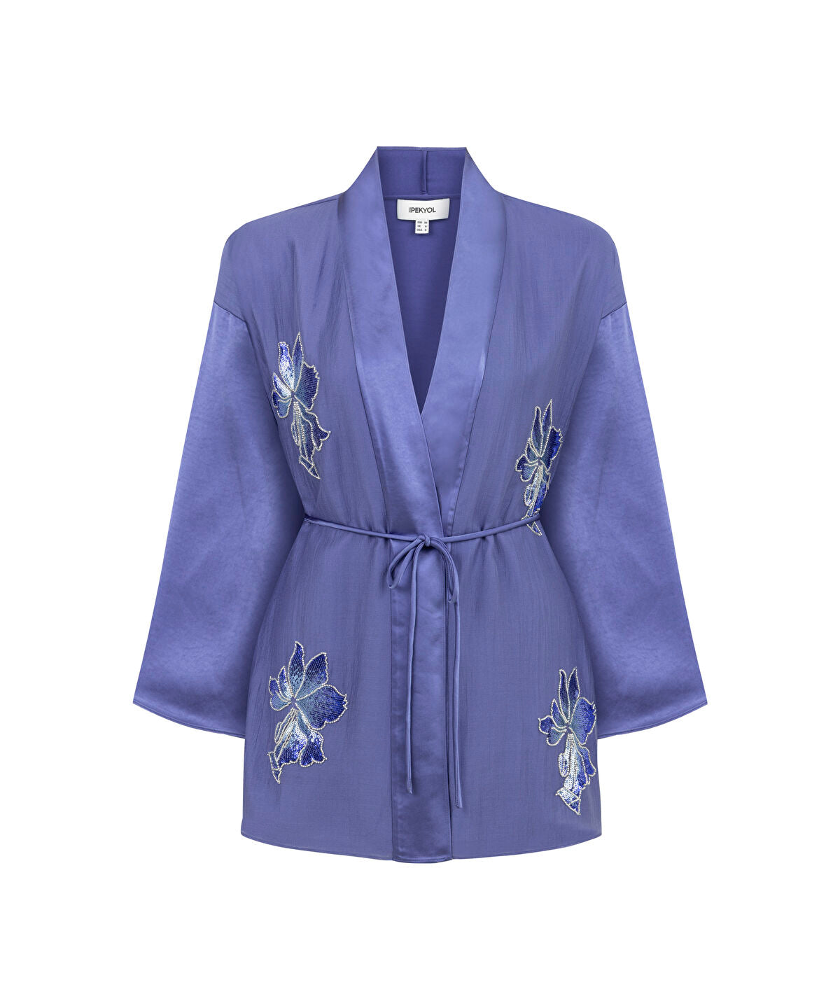 Zoomed Embroidered Kimono Jacket