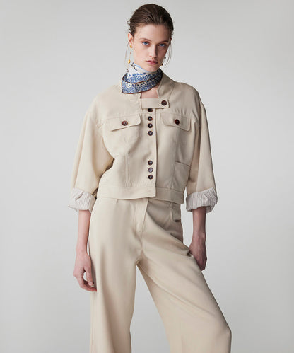 Buttoned Jacket