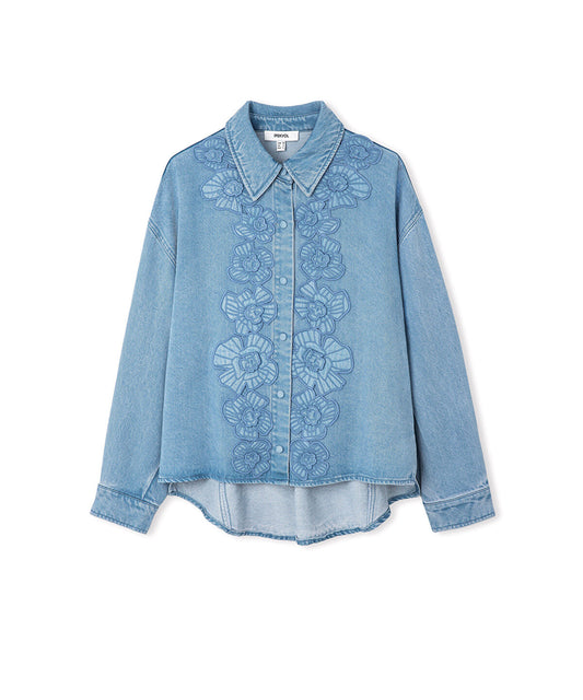 Floral Applique Jacket