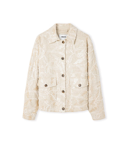 Embellished Shirt Jacket