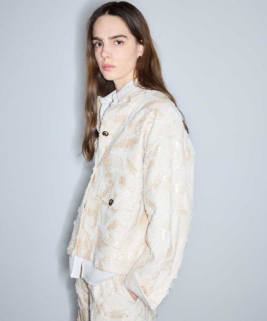 Embellished Shirt Jacket