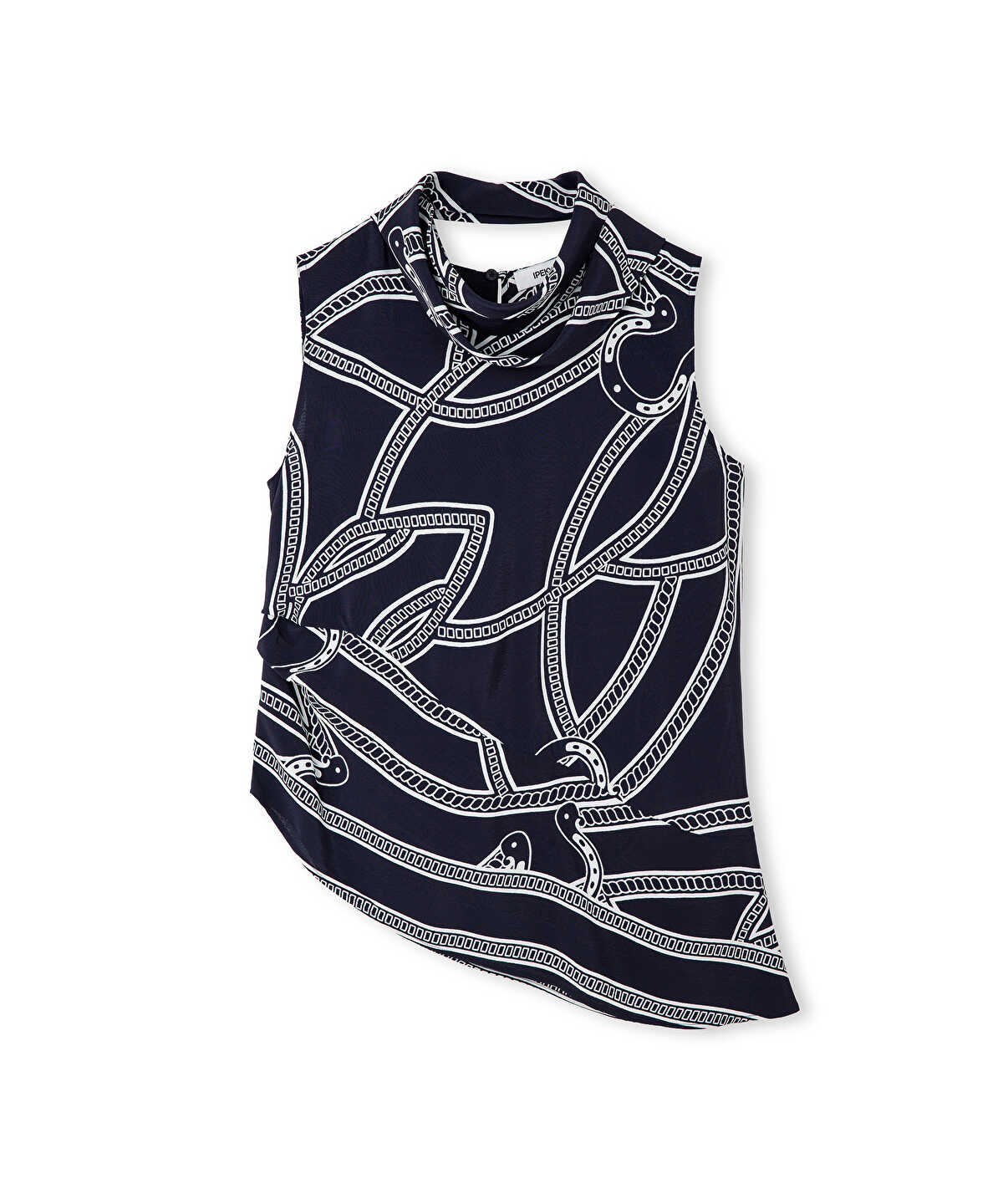 Printed Viscose Blouse
