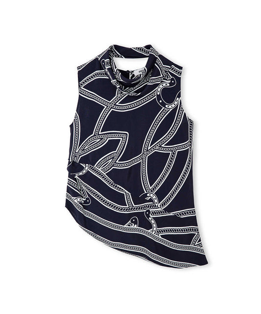 Printed Viscose Blouse
