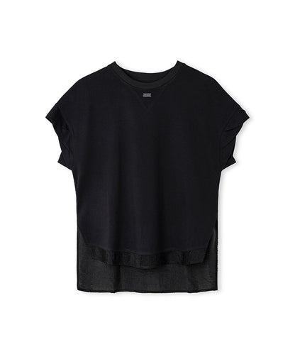Mixed Media Jacquard Blouse