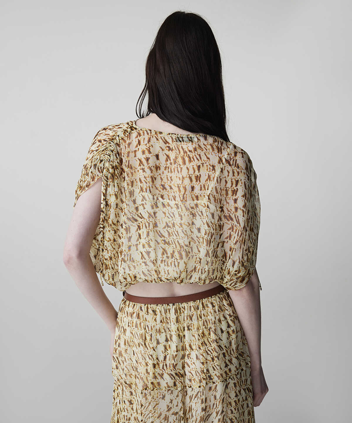 Printed Viscose Blouse
