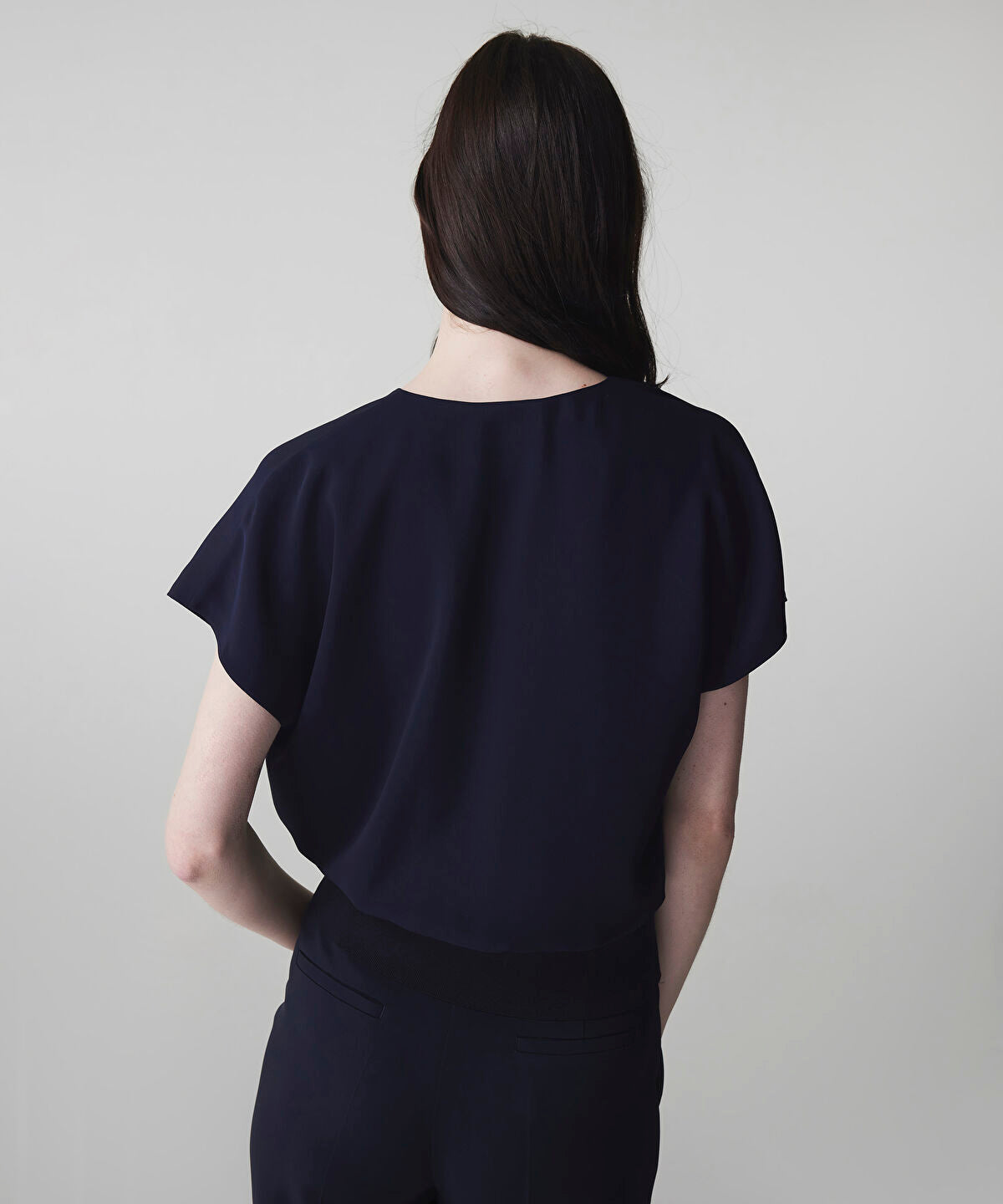 Zoomed Double-Breasted Blouse 