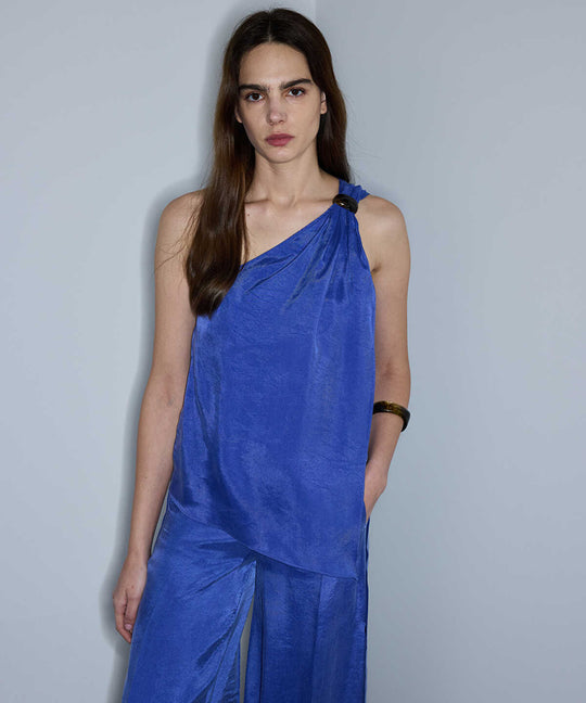 One-Shoulder Blouse