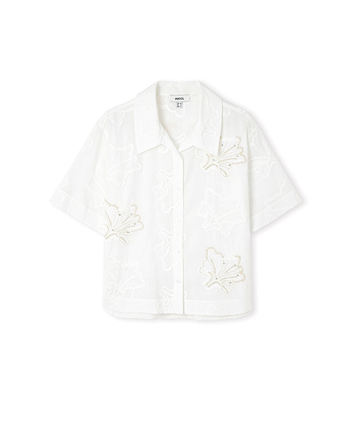 Zoomed Embroidered Blouse
