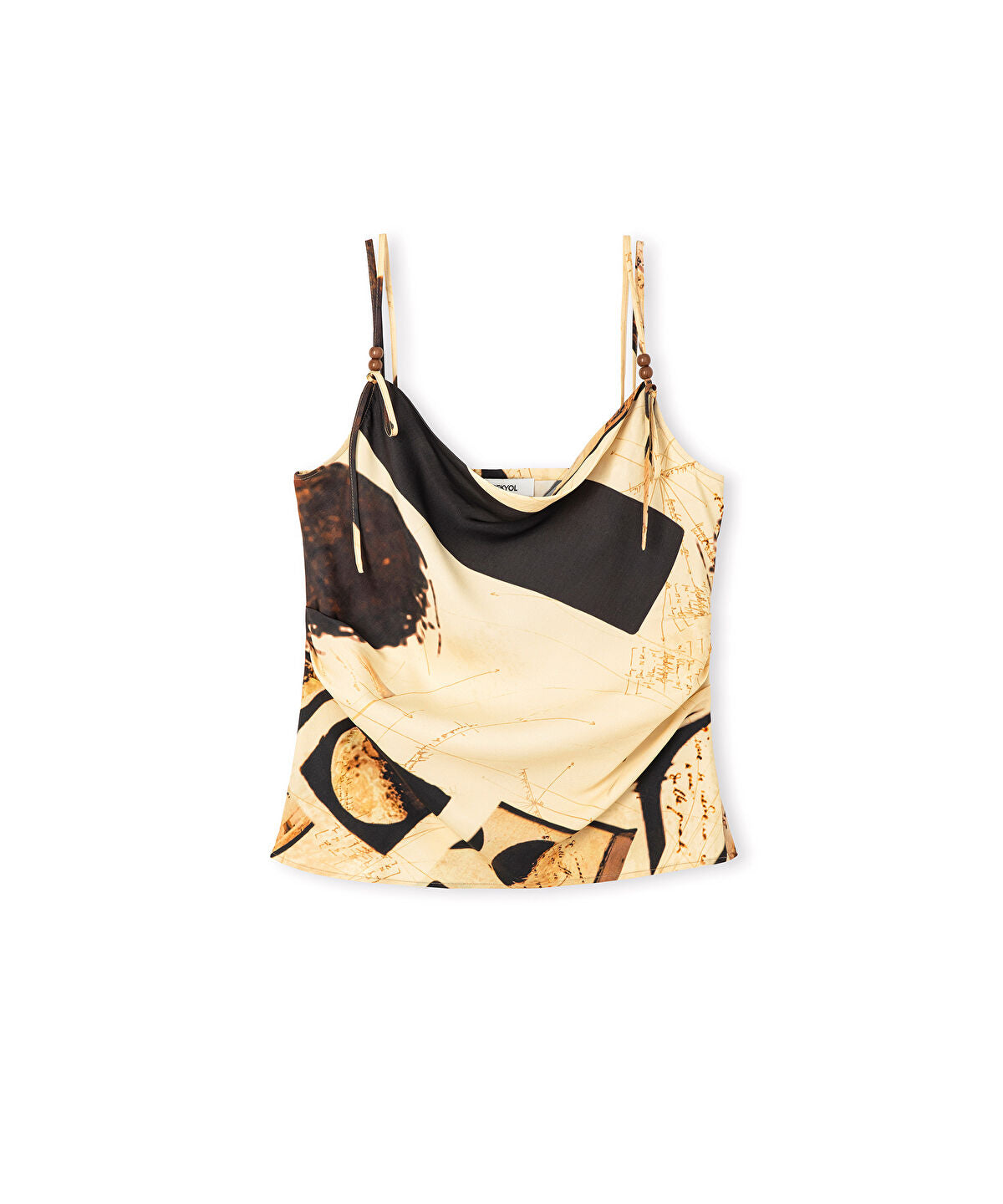 Zoomed Printed Viscose Blouse