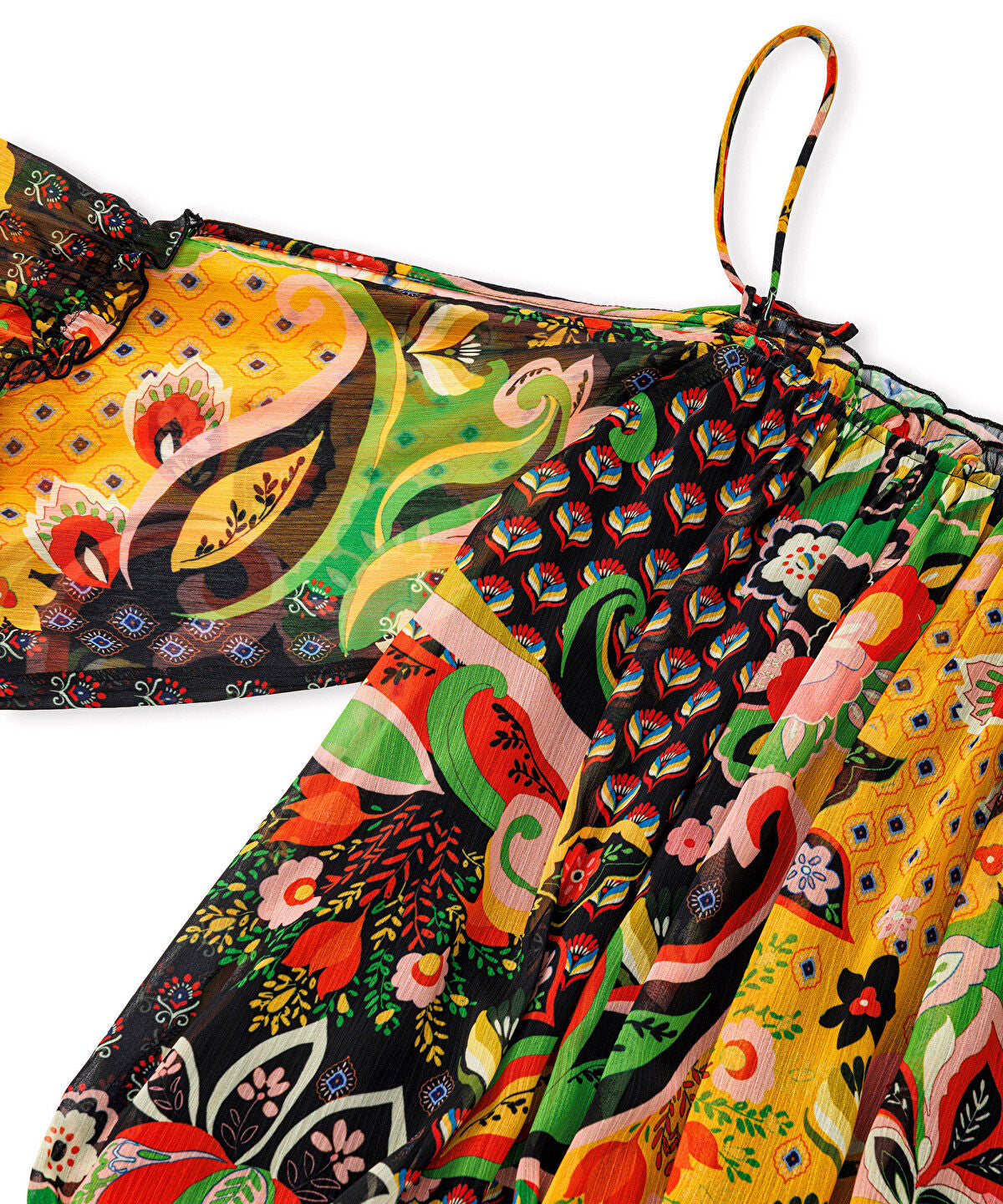 Zoomed Printed Chiffon Blouse