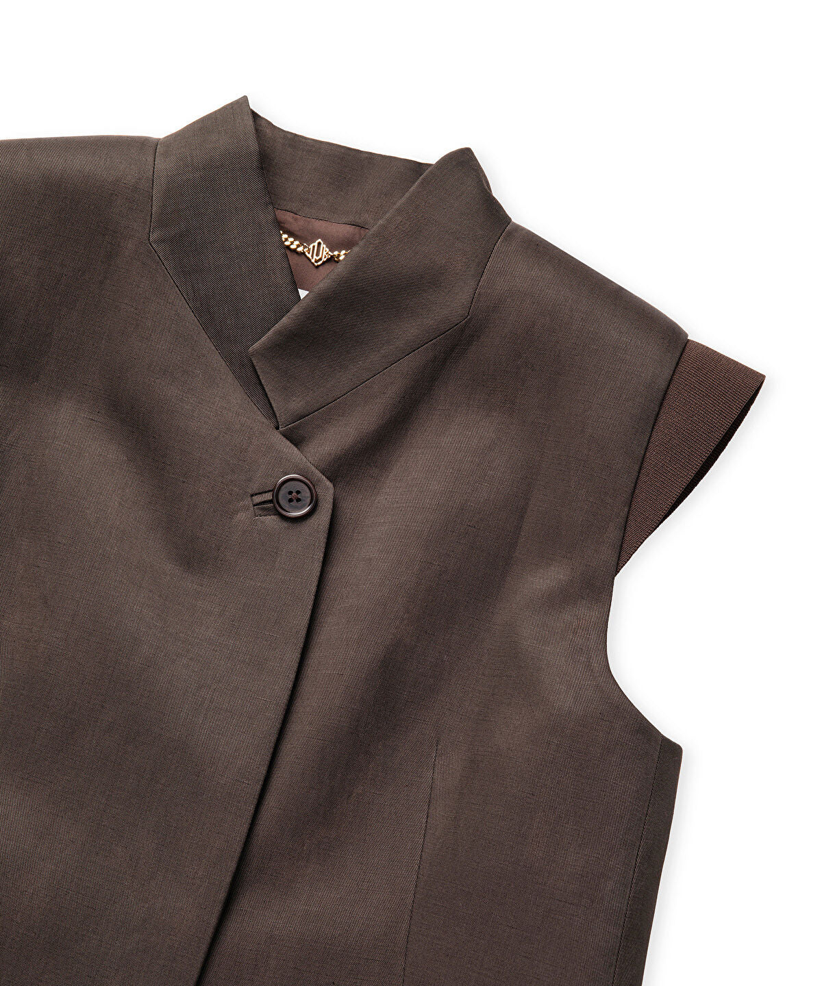 Zoomed Belted Vest