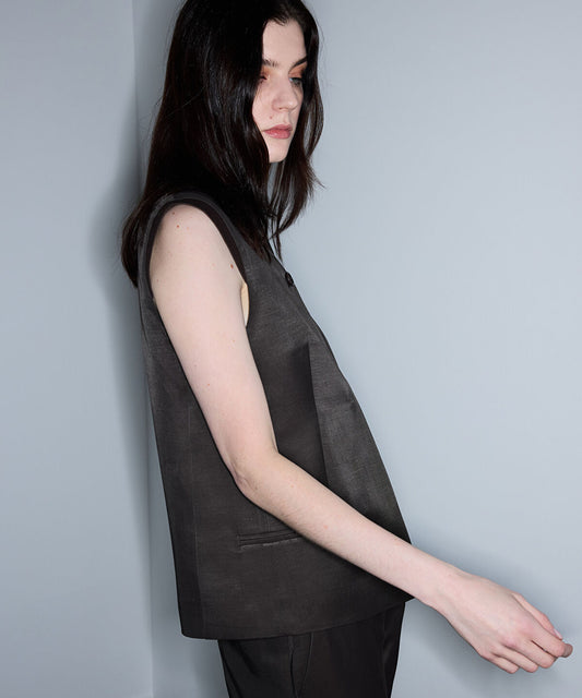 Belted Vest