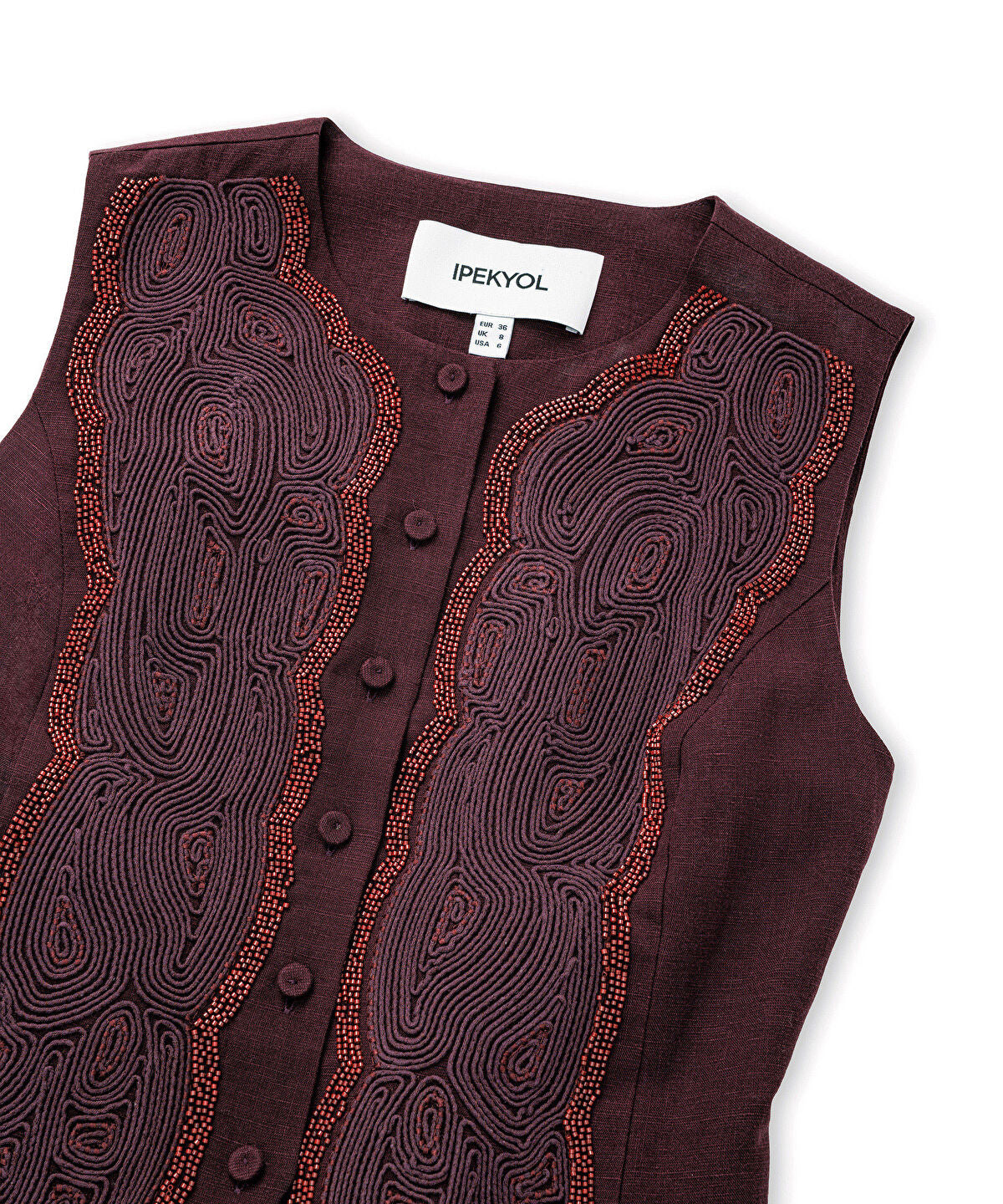 Embellished Vest