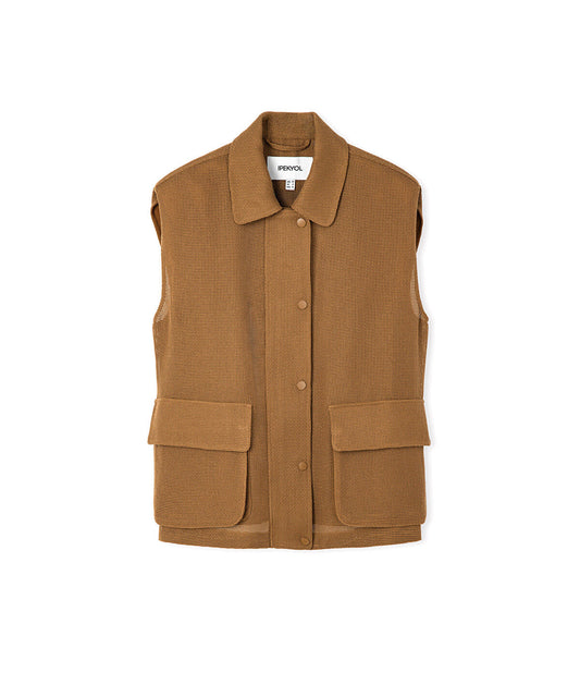 Mesh-Effect Vest