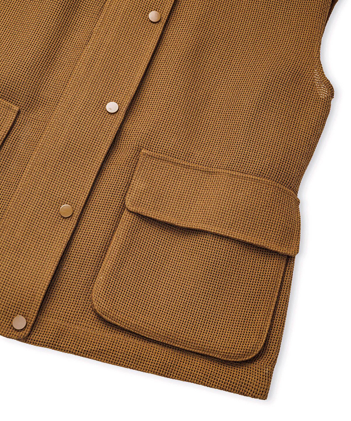 Zoomed Mesh-Effect Vest