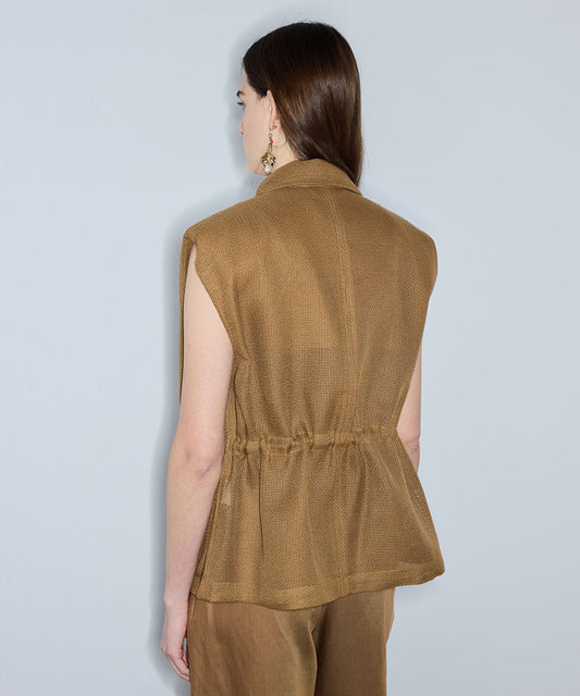 Mesh-Effect Vest