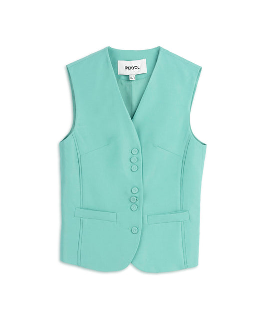 Textured Vest