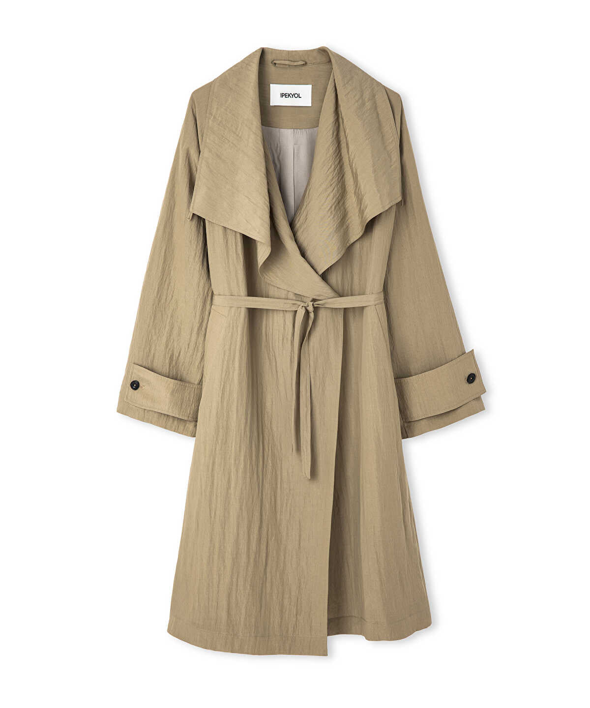 Zoomed Belted Technical Coat