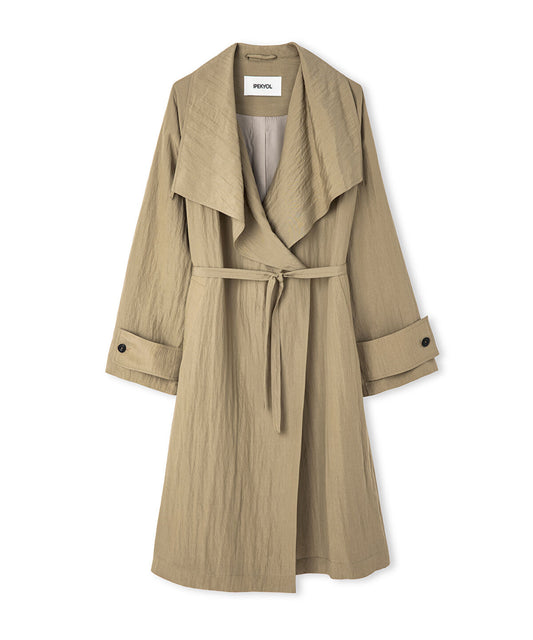 Belted Technical Coat