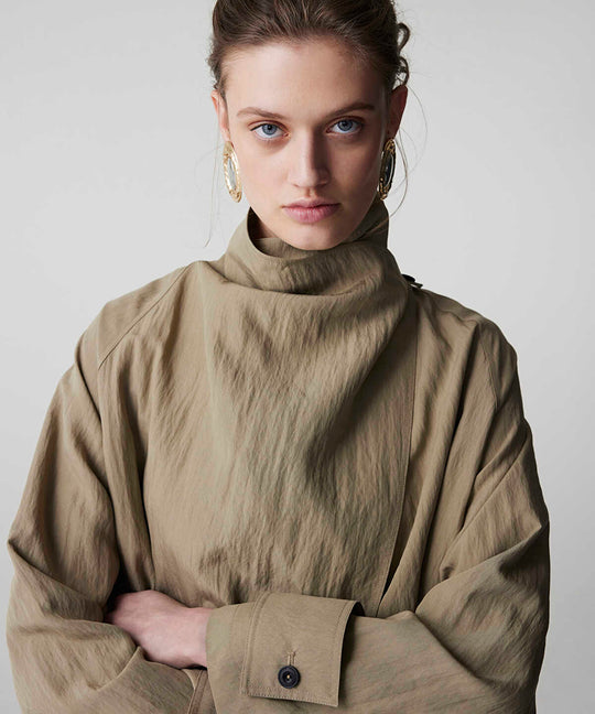 Belted Technical Coat
