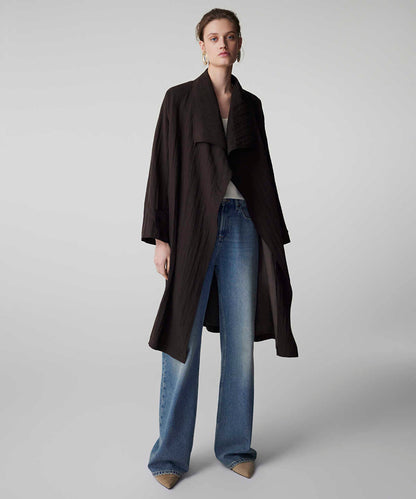Belted Technical Coat
