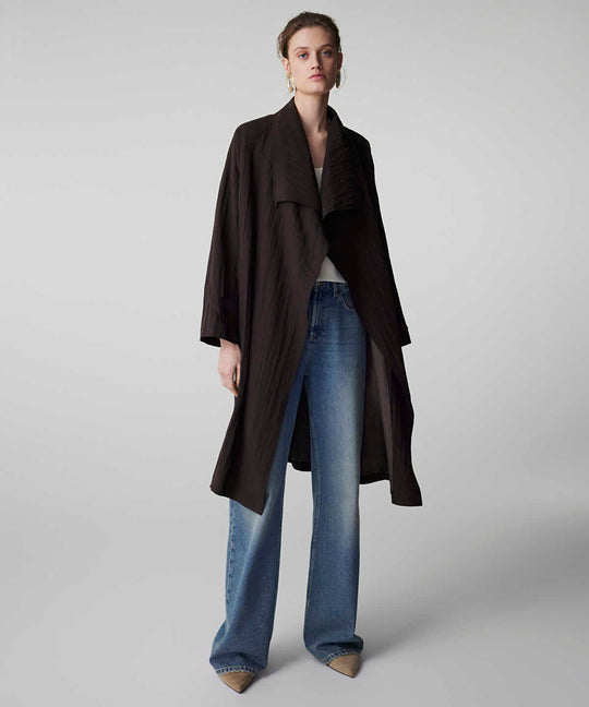 Belted Technical Coat