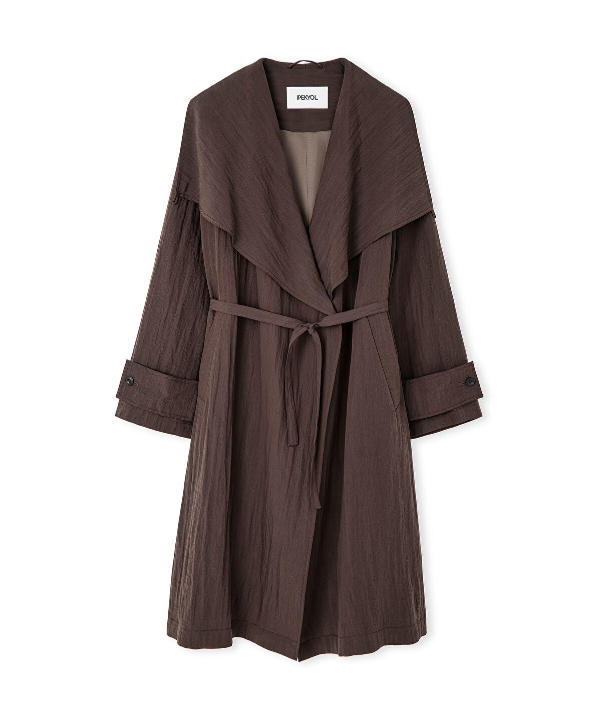 Zoomed Belted Technical Coat