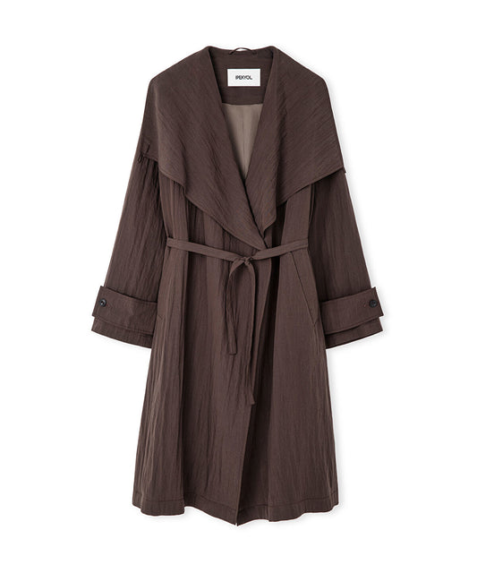 Belted Technical Coat