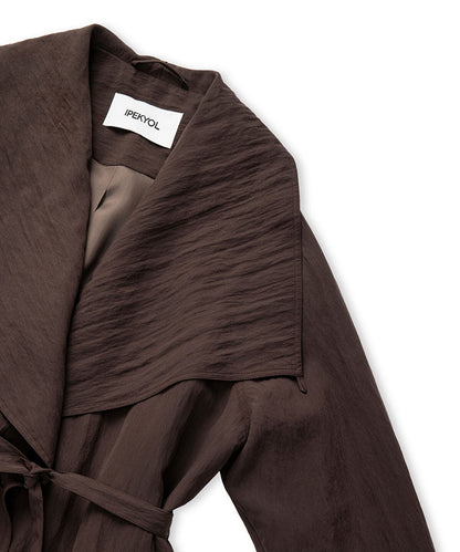 Belted Technical Coat