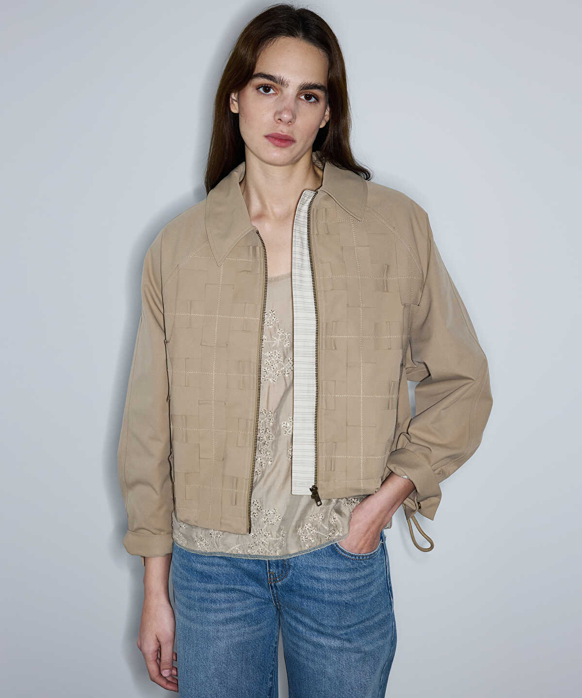 Zoomed Textured Coat