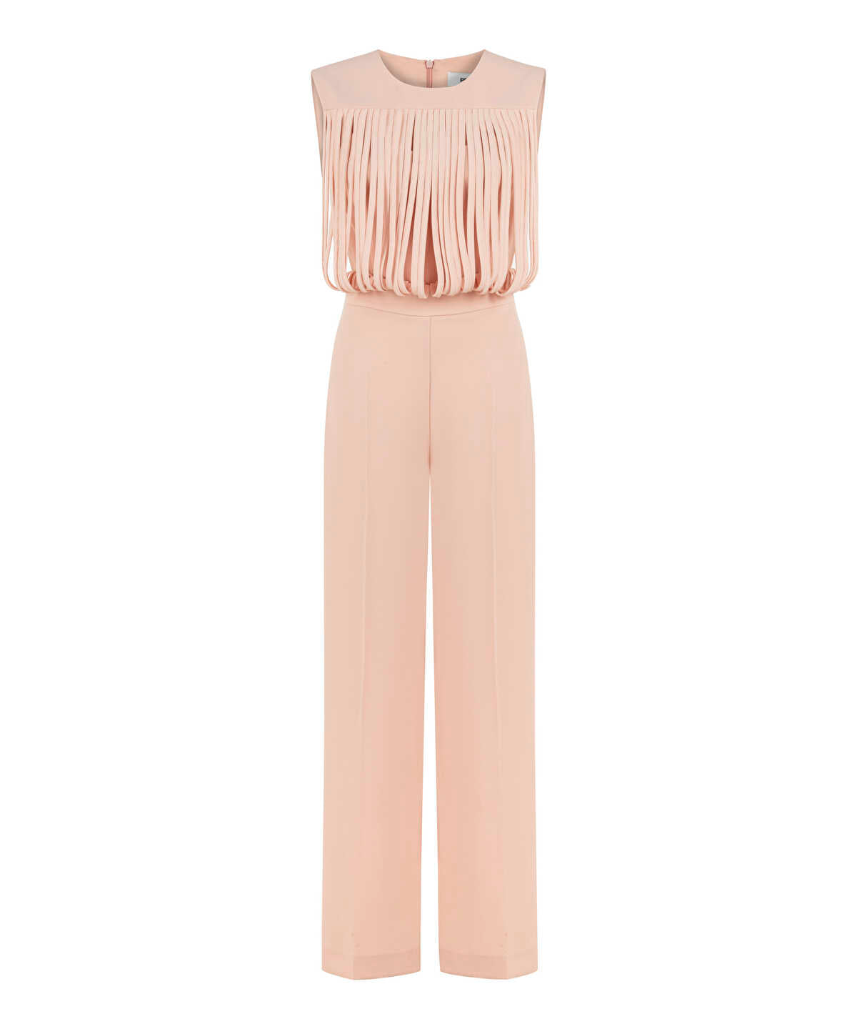 Zoomed Draped Strip Jumpsuit