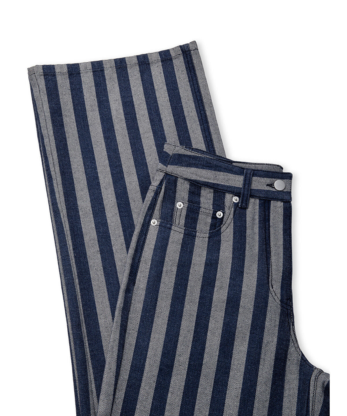 Zoomed Striped Jeans