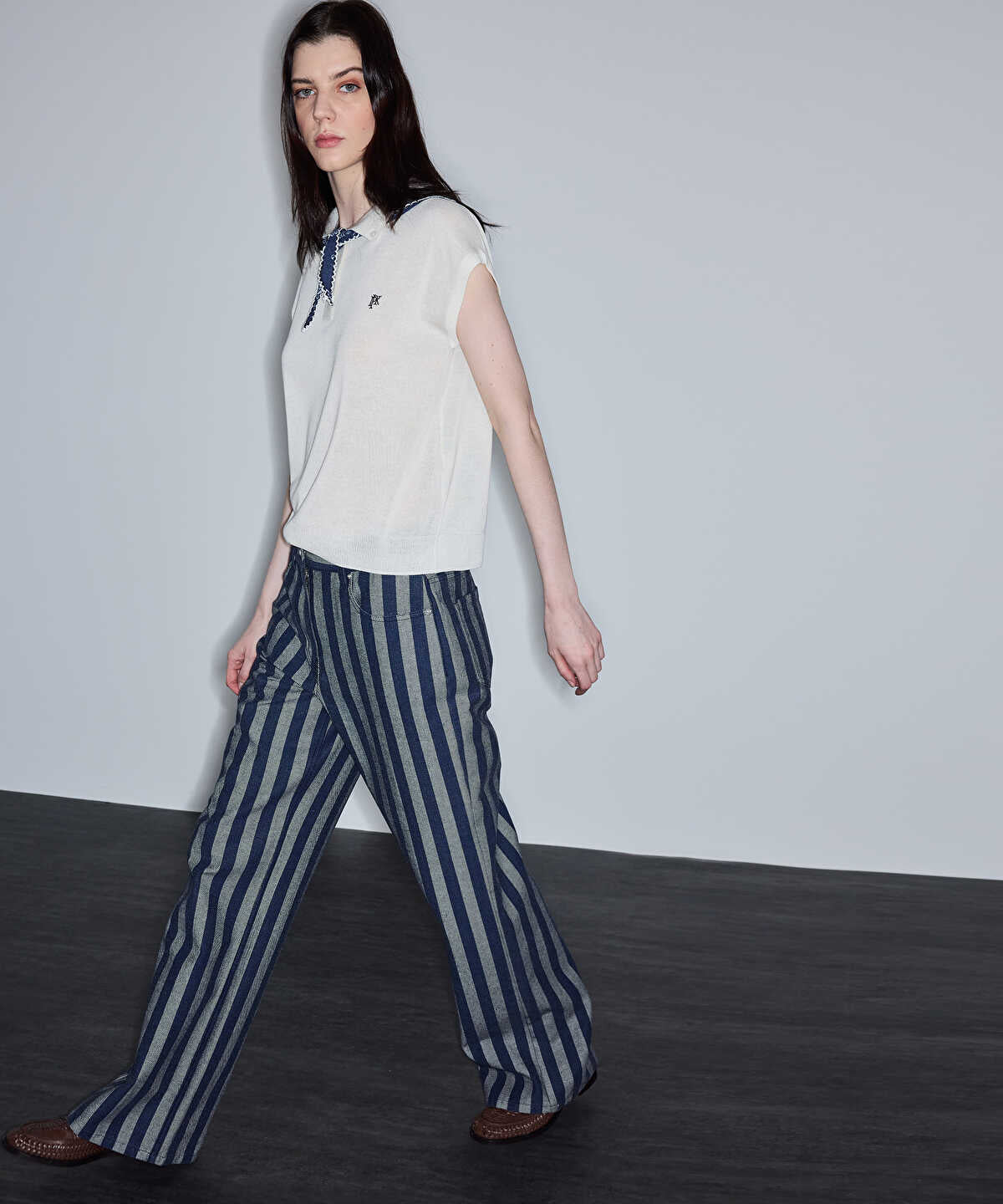Striped Jeans