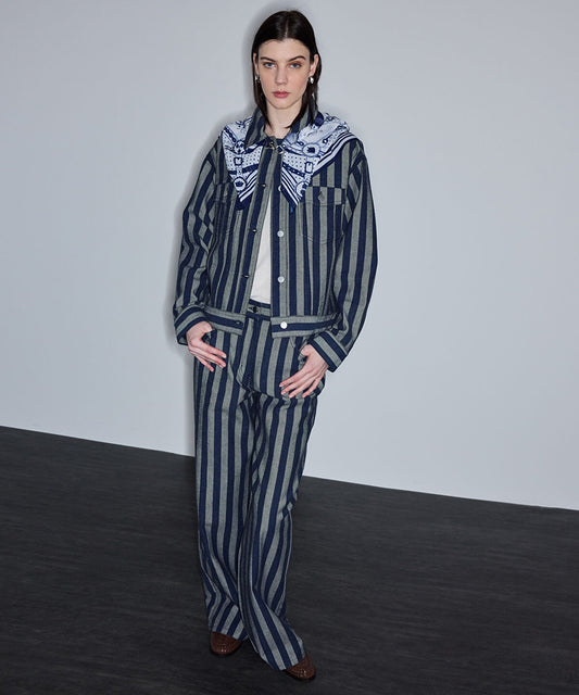 Striped Jeans
