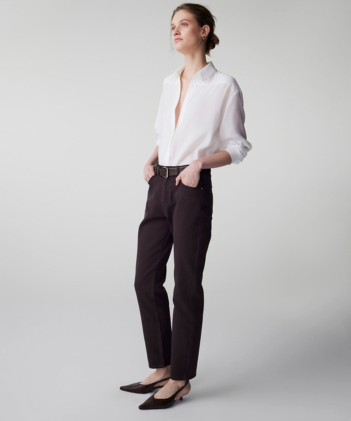 Zoomed Mom Fit Jeans