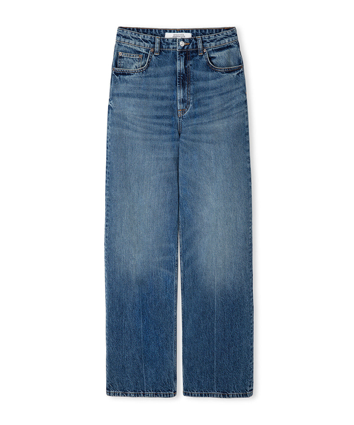 Zoomed Wide Leg Jeans