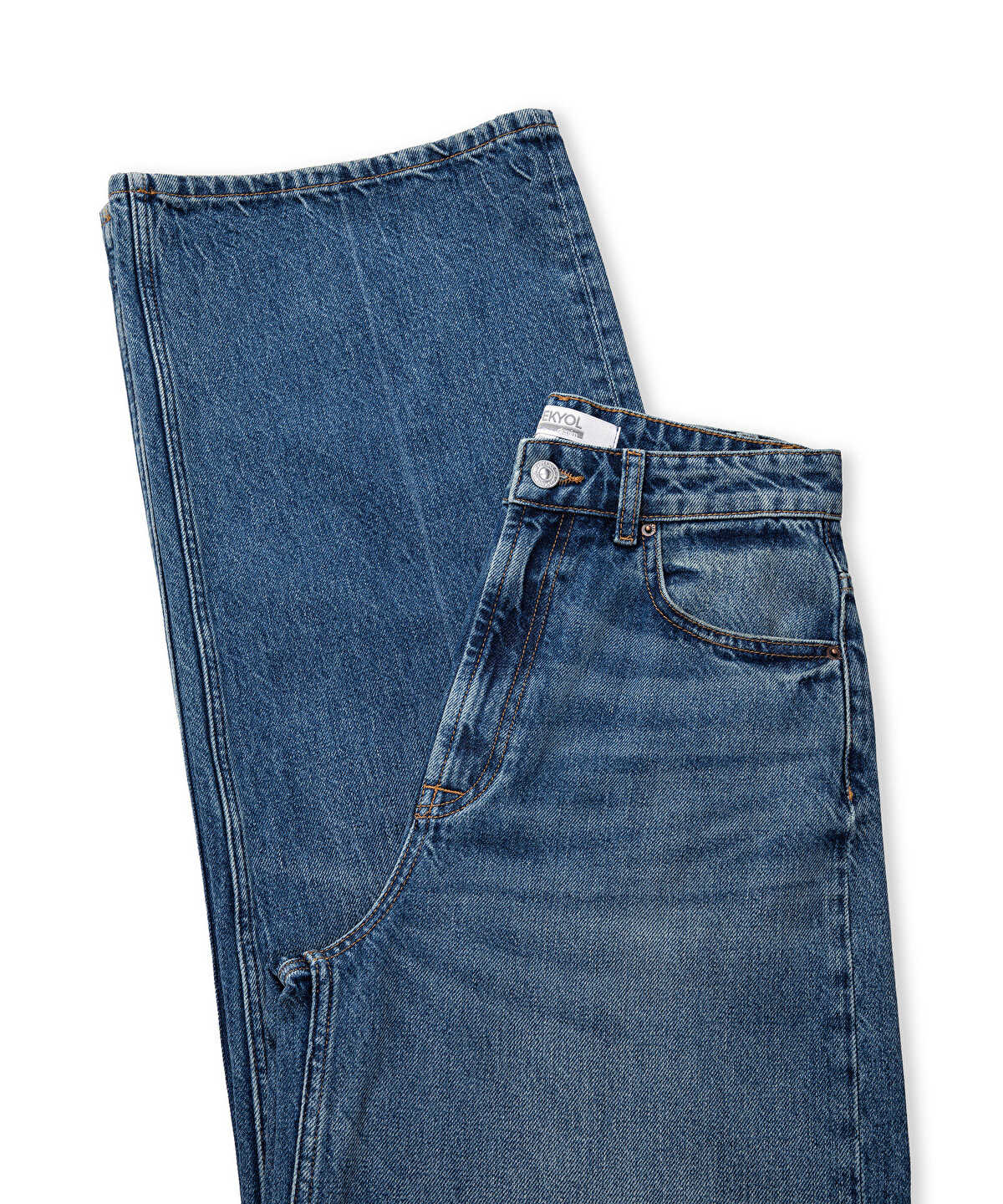 Zoomed Wide Leg Jeans