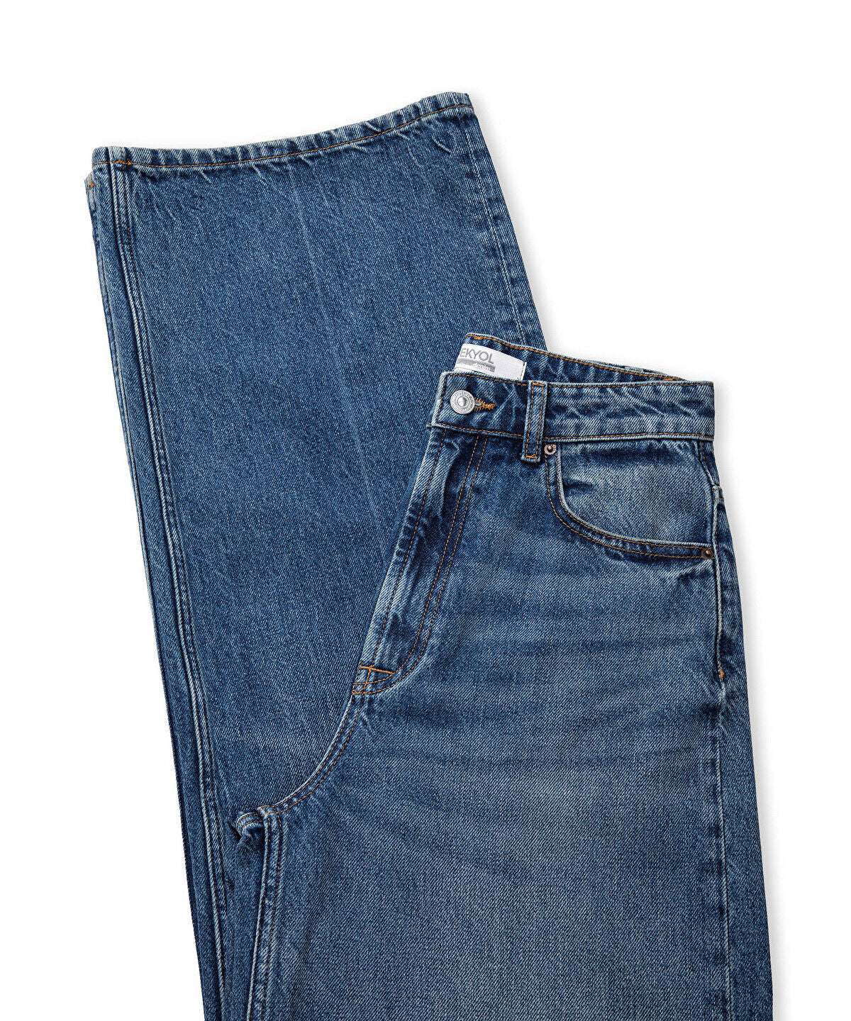 Zoomed Wide Leg Jeans