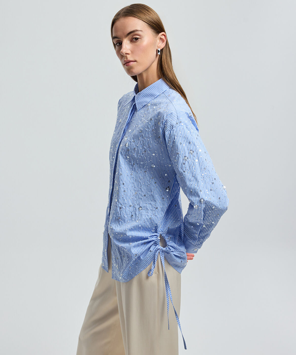 Zoomed Sequin Shirt