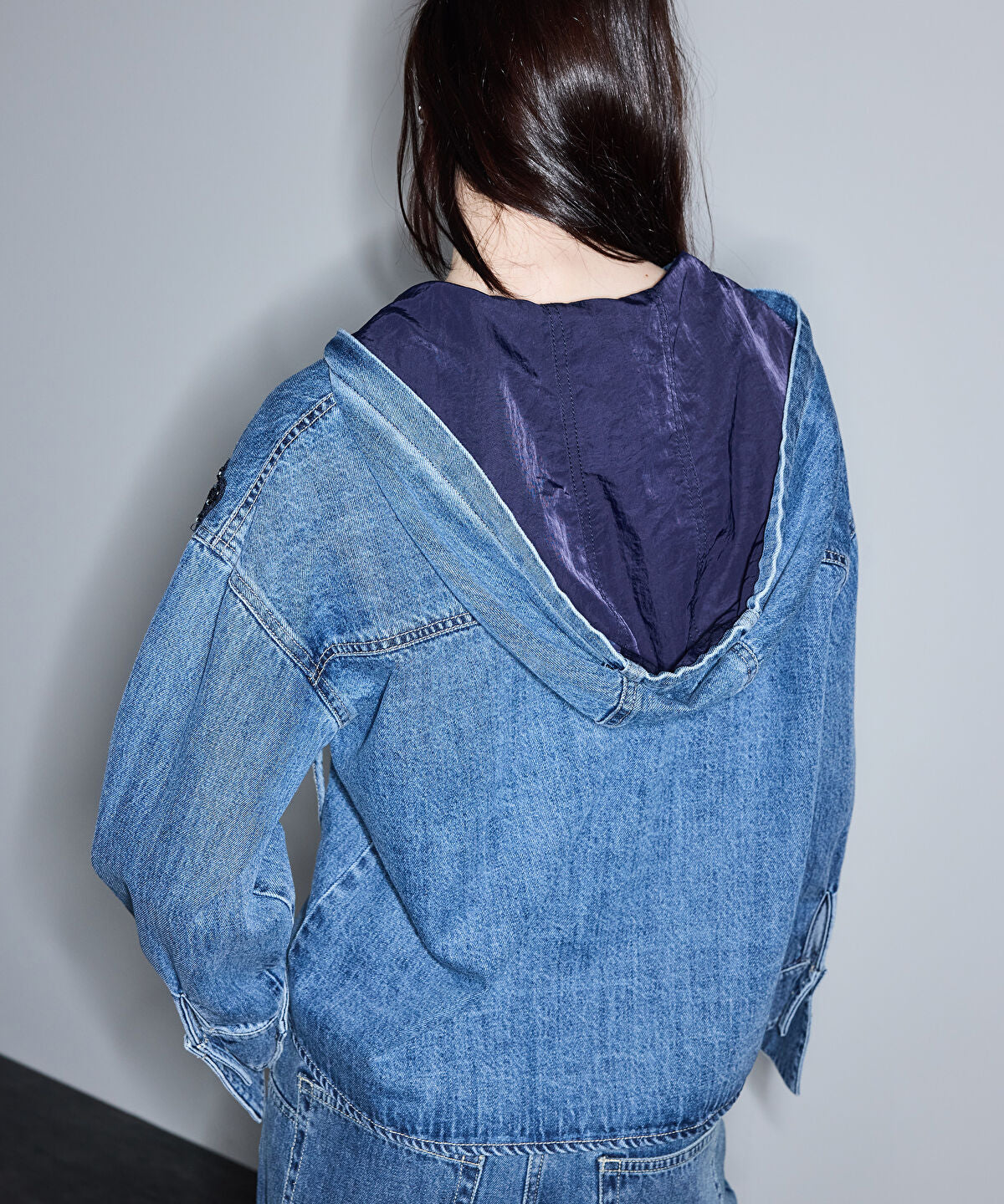 Zoomed Embroidered Denim Shirt
