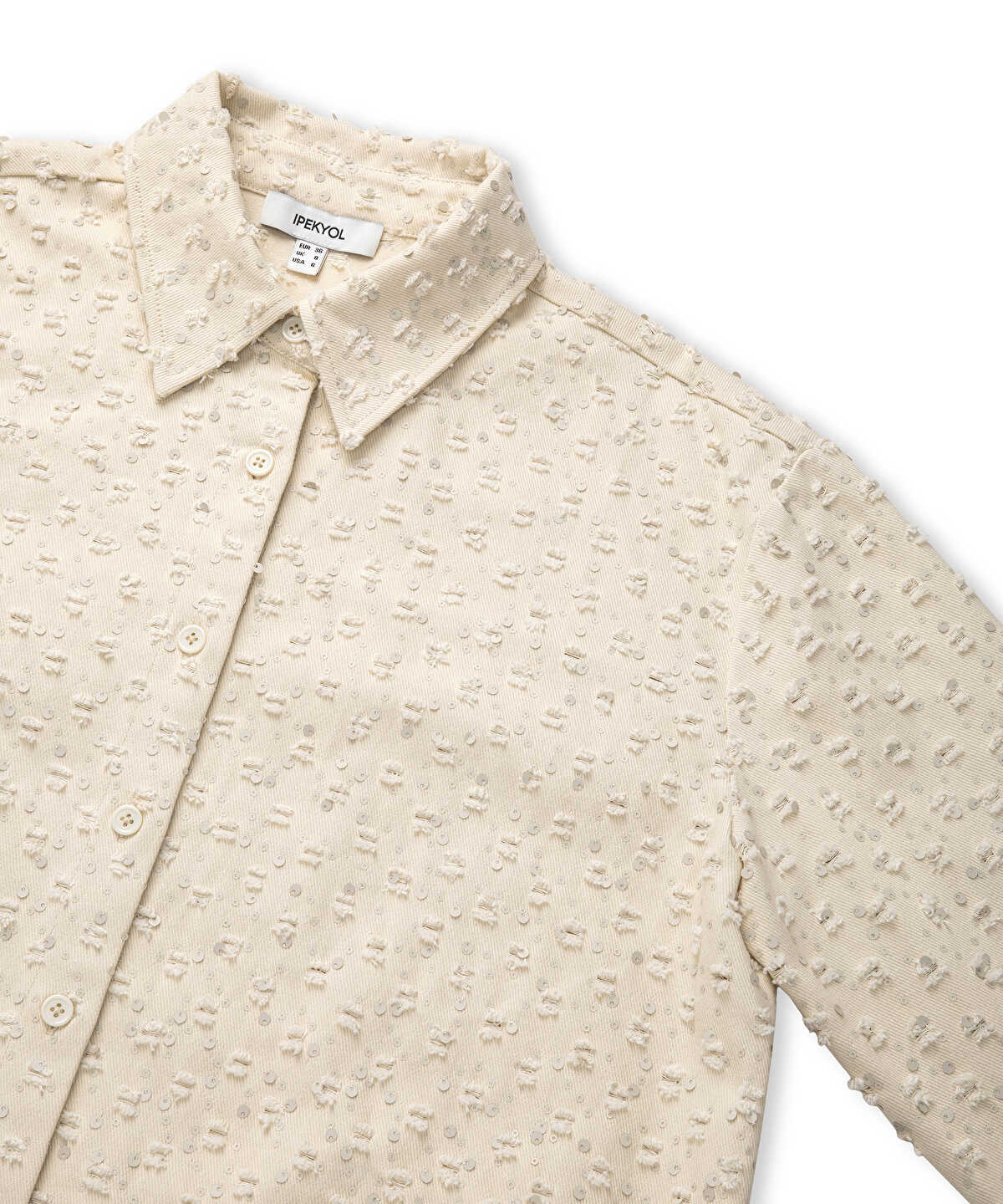 Zoomed Textured Non-Denim Shirt