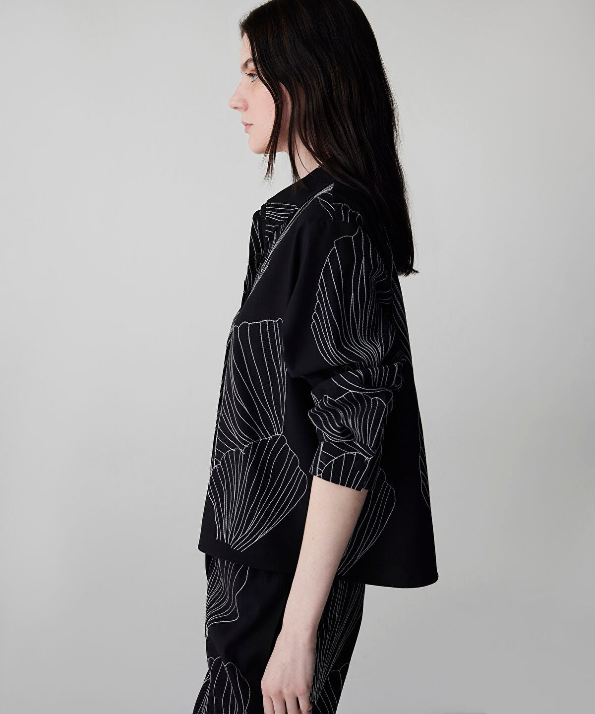 Zoomed Embroidered Shirt
