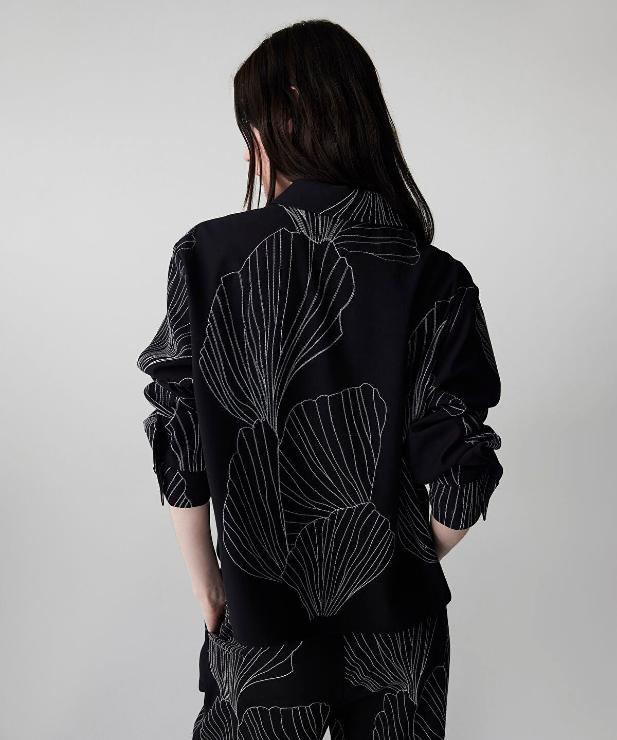 Zoomed Embroidered Shirt